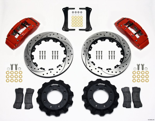Wilwood TC6R Front Brake Kit 16in Drilled Rotors GM Trucks SUVs