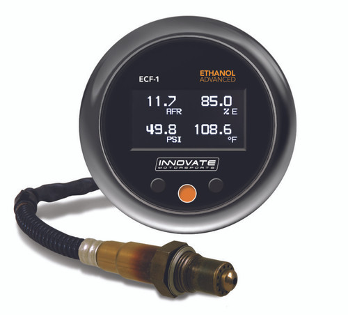Innovate Motorsports ECF-1 Ethanol Fuel Gauge Kit Advanced Accurate Monitoring
