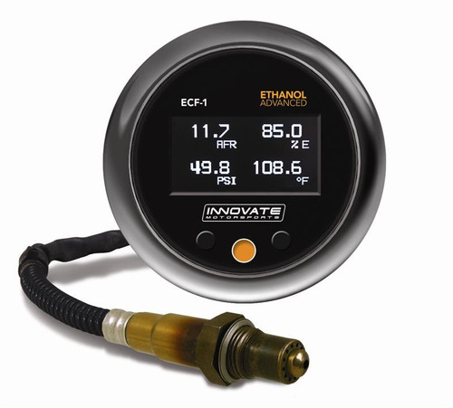 Innovate Motorsports ECF-1 Ethanol Fuel Gauge Kit Advanced Accurate Monitoring