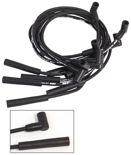 MSD 5541 Street Fire 8mm Spark Plug Wire Set for Small Block Ford