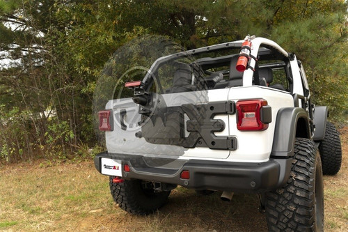 Rugged Ridge Spartacus HD Tire Carrier Wheel Mount for Jeep Wrangler JL