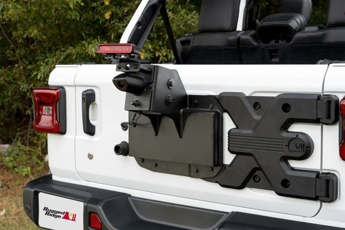 Rugged Ridge Spartacus HD Tire Carrier Wheel Mount for Jeep Wrangler JL