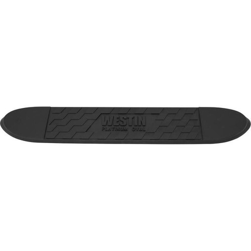 Westin Platinum 4 in Replacement Step Pad Kit with 24in Pad - Black