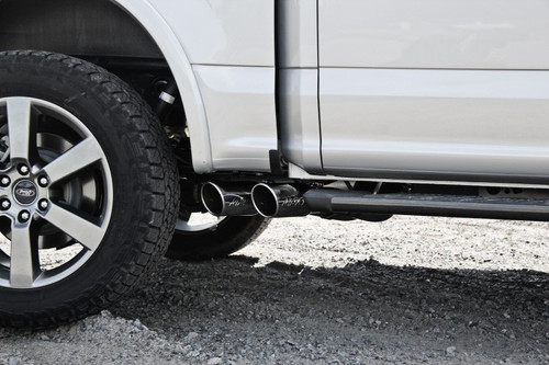 MBRP Armor Lite 3" Cat Back Exhaust For 2015-2016 Ford F-150 Dual Side Exit AL