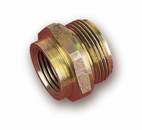 Holley Brass Straight Adapter Fitting 5/8-18 Female to 7/8-20 Male - P#26-26