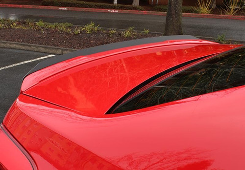 Perrin Gurney Flap Black Aluminum for Subaru WRX Sedan 2015-2021 Premium Wing