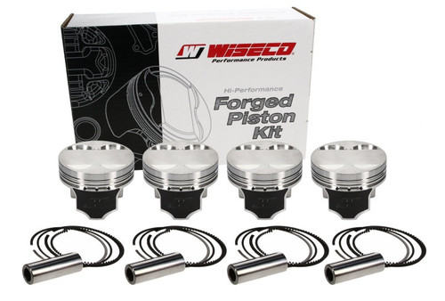 Wiseco K623M84 Forged Pistons For Honda B16A 84mm Set of 4 Rings & Pins Included