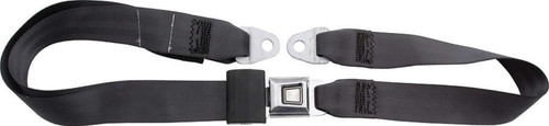 Allstar Performance Charcoal Lap Seat Belt Push Button Buckle ALL98112