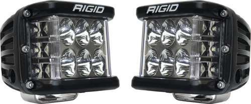 Rigid D-SS PRO Dual Side Shooter LED Pod Light Set Black 262313