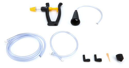 Brake Bleeder Kit V-5 DIY - Phoenix Systems, Case, Hoses, Pump, Fittings