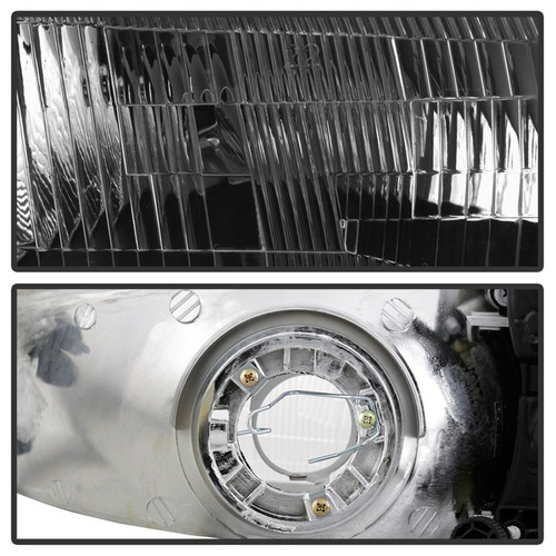 SPYDER xTune 97-99 Toyota Camry OEM Headlights Corner Lights Black