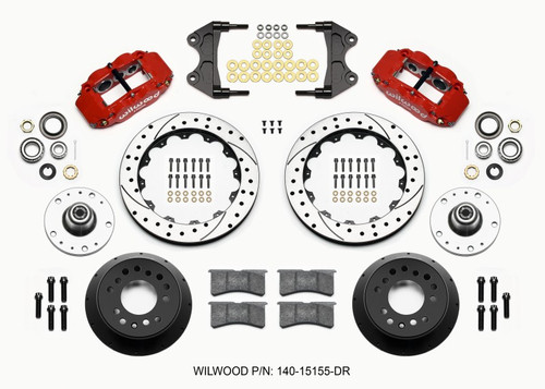 Wilwood Superlite 6R Front Hub Kit 13" Rotors High Performance Vehicles