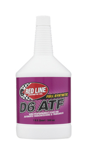 Red Line D6 Automatic Transmission Fluid Quart for Modern Automatic Transmission