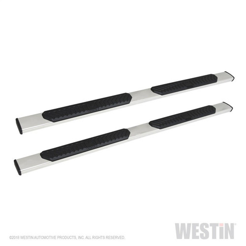 Westin R5 Stainless Nerf Step Bars 5in For Silverado Sierra Crew Cab 2019-21