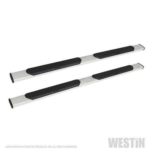 Westin R5 Stainless Nerf Step Bars 5in For Silverado Sierra Crew Cab 2019-21