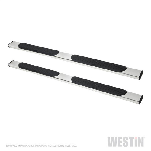 Westin R5 Stainless Nerf Step Bars 5in For Silverado Sierra Crew Cab 2019-21