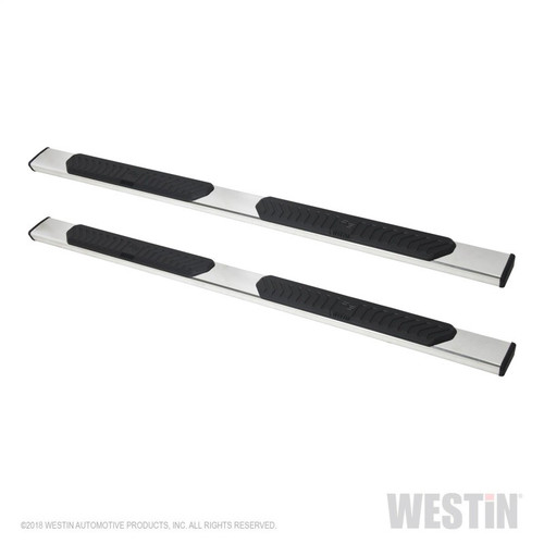 Westin R5 Stainless Nerf Step Bars 5in For Silverado Sierra Crew Cab 2019-21