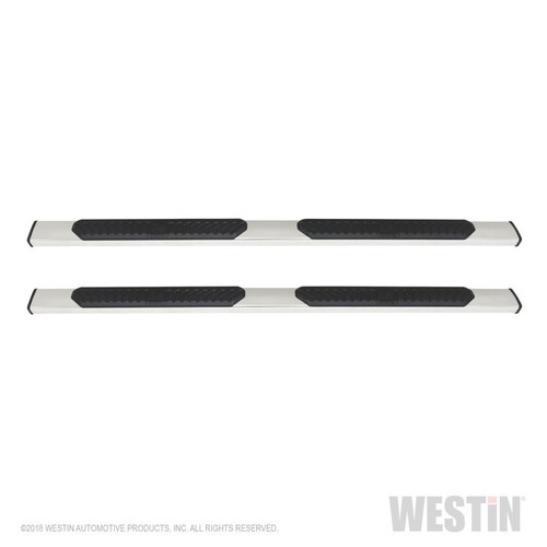 Westin R5 Stainless Nerf Step Bars 5in For Silverado Sierra Crew Cab 2019-21