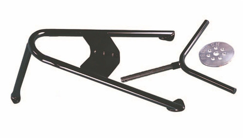 Fabtech Angled Spare Tire Mount Kit Black Truck Bed 35in Universal FTT10002BK