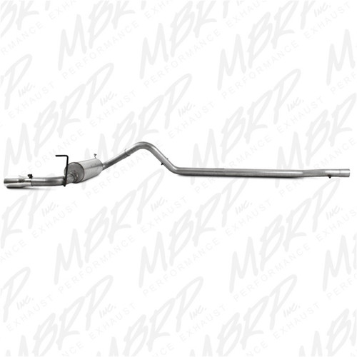 MBRP Armor Lite Cat Back Exhaust For Jeep Wrangler 2007-2011
