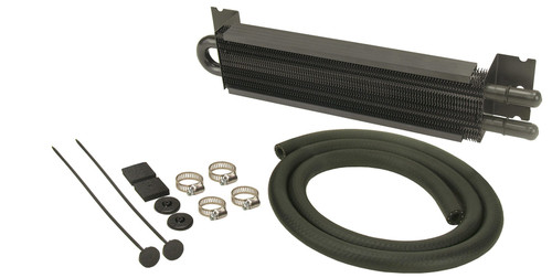 Derale 2-Pass Power Steering Cooler Series 7000 11/32 Hose Barb Aluminum Kit