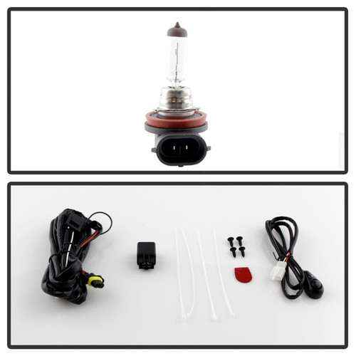 Spyder Fog Light with Universal Switch Ford Mustang 2010-2016 Clear