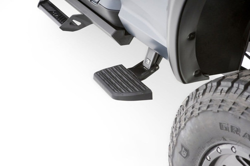 AMP Research BedStep2 Retractable Side Step for 2019 Ram 2500 & 3500 * Black