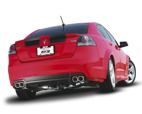Borla S-Type Cat-Back Exhaust 2.5in For Pontiac G8 GT GXP V8 2008-2009