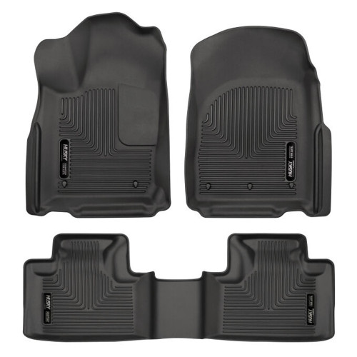 Husky Liners 99151 WeatherBeater Floor Mats Black for Jeep Grand Cherokee 16-18