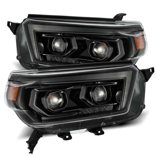 AlphaRex PRO Series Projector Headlights For Toyota 4Runner 2010-2013 DRL