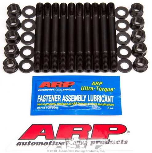 ARP 134-5401 SBC Main Stud Kit 2-Bolt Mains Chromoly Black Oxide