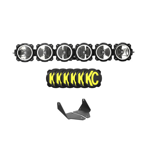 KC HiLiTES Pro6 Gravity LED Light Bar Polaris RZR Turbo R Pro XP 91342