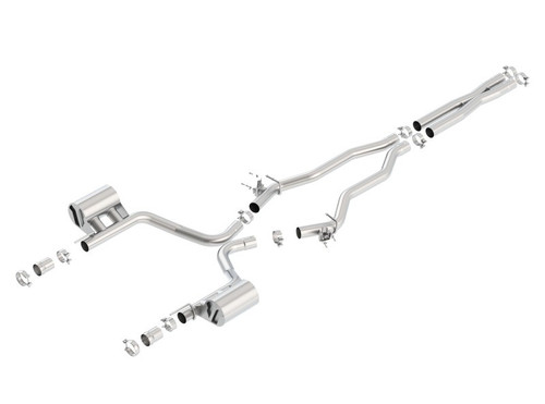 Borla ATAK Cat Back Exhaust for Dodge Charger 6.4L SRT 392 2015-2022 140675