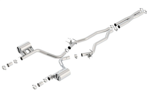 Borla ATAK Cat Back Exhaust for Dodge Charger 6.4L SRT 392 2015-2022 140675