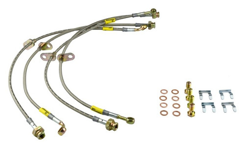 Goodridge Stainless Steel Brake Line Kit for 2012-2015 Chevrolet Camaro ZL1