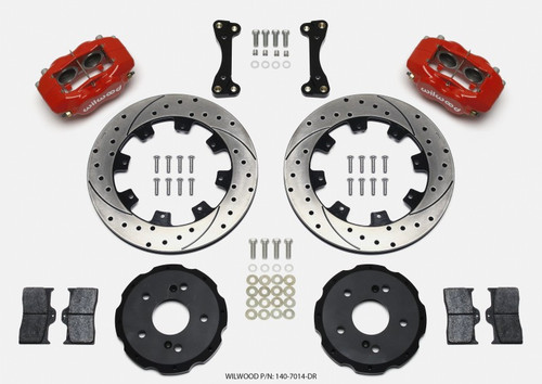 Wilwood Forged Dynalite Front Brake Hat Kit 12.19 Drilled For Acura RSX