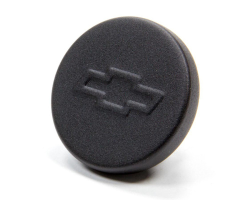 Proform 141-629 Oil Filler Cap Black Crinkle For Chevy Bowtie Push-In