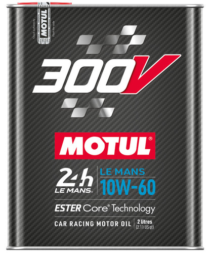 Motul 300V Le Mans 10W60 Racing Oil 2L Fully Synthetic Ester High Performance