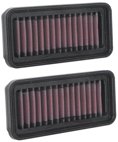 K&N High Flow Air Filter Set for BMW X3 X4 3.0L Turbo Drop In 33-3160