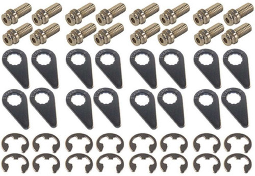 Header Bolt Kit 3/8-16 x 3/4" Steel Hex Head - 16 Pack Locking Fasteners