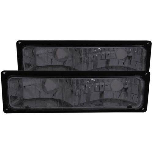 ANZO Euro Smoke Parking Light Assembly GMC Chevrolet Vehicles