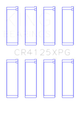 For King Subaru EJ20/EJ22/EJ25 (Suites 52mm Journal Size) Tri-Metal Perf Rod