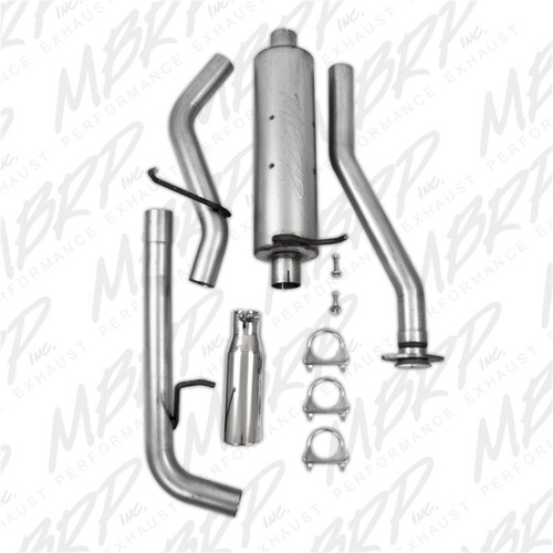 MBRP Armor Lite Cat Back Exhaust Chevy Colorado GMC Canyon 2004-2005