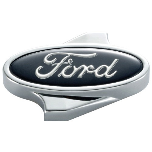 Ford OEM Chrome Air Cleaner Wing Nut with Ford Logo 1/4-20 Thread Aluminum