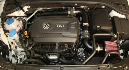 K&N 69-9507TTK Typhoon Cold Air Intake System for VW Jetta 2.0L 2014-2015