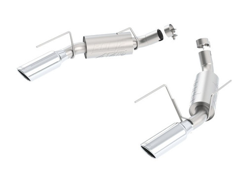 Borla ATAK Axle-Back Exhaust for 2005-2009 Ford Mustang GT Shelby GT500