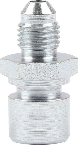 Allstar 4AN to 3/8-24 Brake Line Adapter Pair Steel Zinc ALL50101