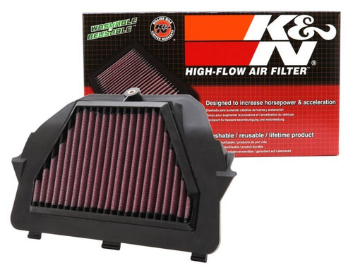 K&N YA-6008 High Performance Air Filter For Yamaha R6 YZF-R6 08-16 Washable