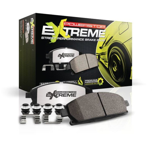 PowerStop Z26-1792 Street Warrior Ceramic Brake Pads Ford Mustang 2015-2019