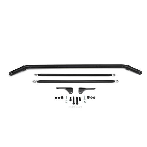 BLOX Racing 47in Harness Bar Black Steel for Honda Civic Integra RSX CRX 88-06